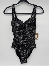 Nip Tuck Swim leopard foil