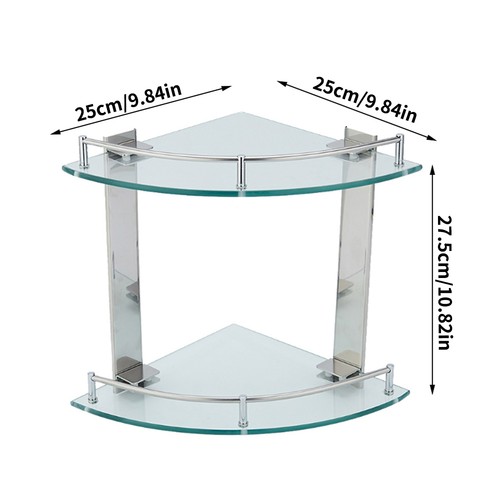 Glass bathroom corner - glass,