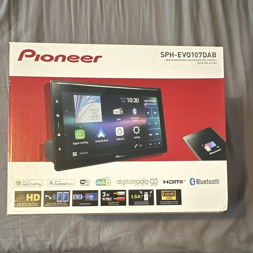 Pioneer car stereo dab - 10",