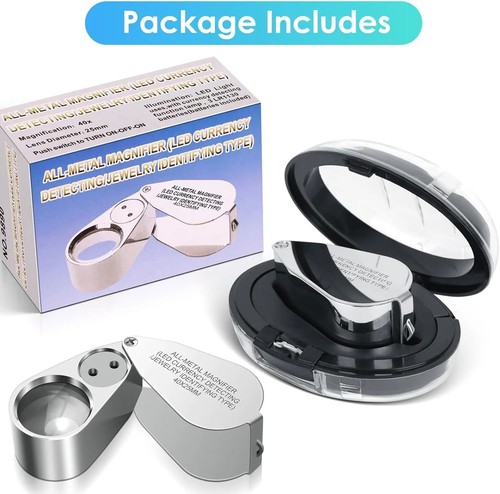 40x pocket magnifier - 40x,