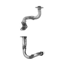 BM Catalysts Front Exhaust Down Pipe for Ford Escort 1.3 1991-1994 Van BM70081