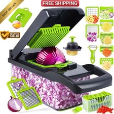 15 in 1 Vegetable Chopper Fruit Salad Mandolin Slicer Food Dicer Cutter Peeler