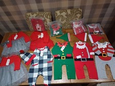 Job Lot Baby/ Childrens Christmas Outfits. BNWT. From Hibobi. 11 Outfits.