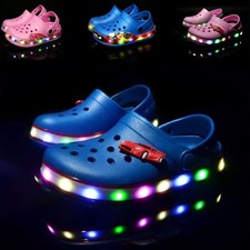 Kids LED Car Slippers Light Up