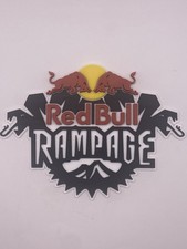 Red Bull Rampage 3D Wall Sign • 210mm x 155mm • Extreme Sports Decor