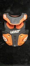 Leatt Youth Motocross Body Armour With Kneck Brace XXL Orange MX
