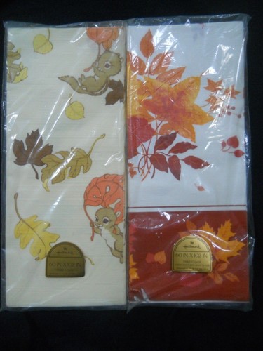 Vintage hallmark paper - 2, table