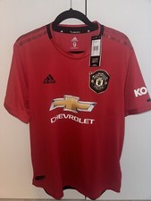 Manchester United 19/20 Player Issue Home Shirt Size 9