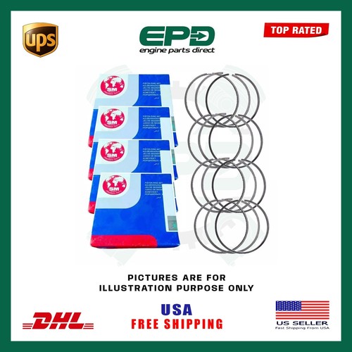 Om654 piston rings - 4, for