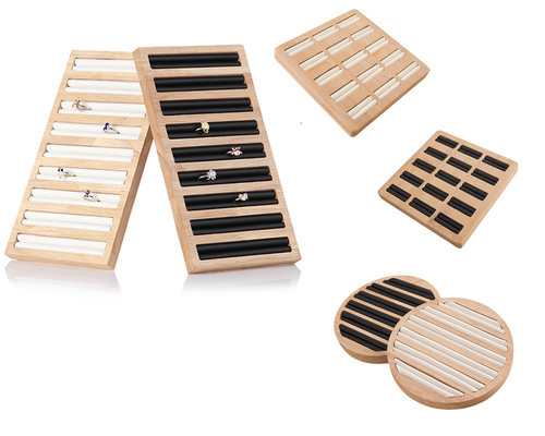 Wooden jewellery display tray - jewellery,