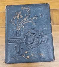 ANTIQUE CDV & CABINET CARDS PHOTOGRAPHS X 38 IN ALBUM CIRCA 19TH CENTURY