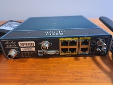 ⭐ CISCO C819G-4G-G-K9 4G LTE M2M Secure ROUTER GSM 4xFE 1xGE +ANT + PSU