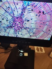 AD266S 20X-5000X HDMI Digital Microscope, 5 Lens 2160P UHD Video Record, 7'' ...