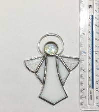 Stained Glass Angel. Sun