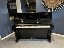 Reid Sohn Gloss black upright piano  Stool - VIDEO - warranty - Delivery