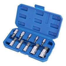 10pcs Multi Spline Bit 1/2"