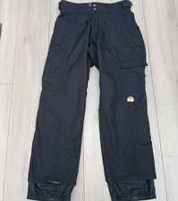 Burton Snow Pants Adult Small Black Bio-Lite Snowboard Ski Cargo