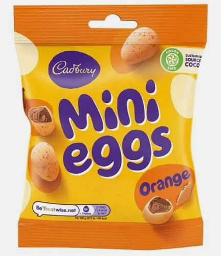 Cadbury orange mini - , eggs