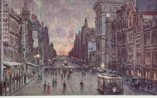 Colins street melbourne in - colins, at