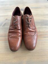 Poste Brown Leather Brogue  Shoes - Good Condition