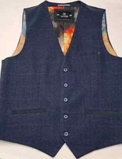 Tweed Waistcoats For Men By House Of Cavani Different Patterns  XL = 46 Chest
