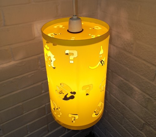 Mario game lampshade - game,