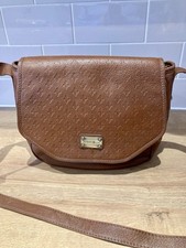 Patrick Cox Tan Brown Embossed