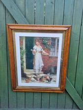 Antique  Birds Eye Maple Frame