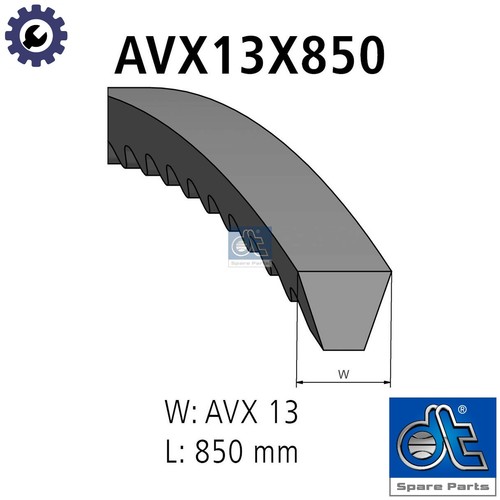 Vbelt 34503 for - for, romeo