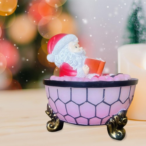 Santa bubble bath - santa,