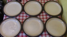 rare Set Of 6 Denby Dinner