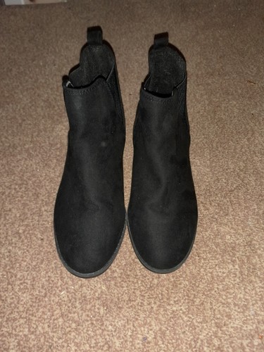Ladies black ankle - ladies, boots