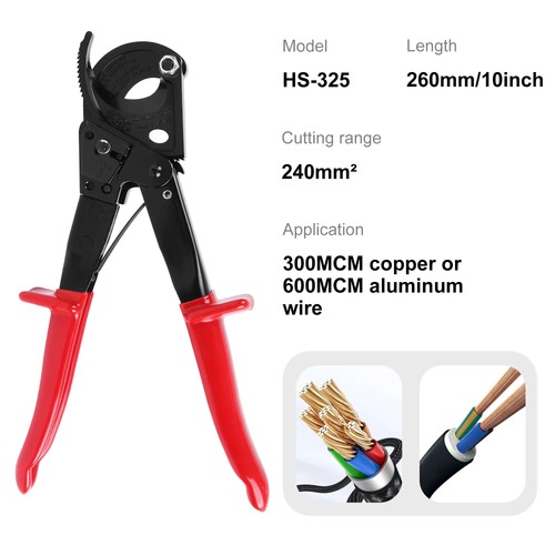 325a cable cutter - cutter, ratchet