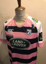 CANTERBURY CARDIFF BLUES RUGBY UNION SHIRT SIZE XL