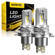 2pcs led 6500k 30000lm - h4,