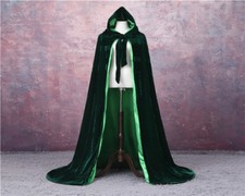 VELVET + LINED GOTHIC CLOAK