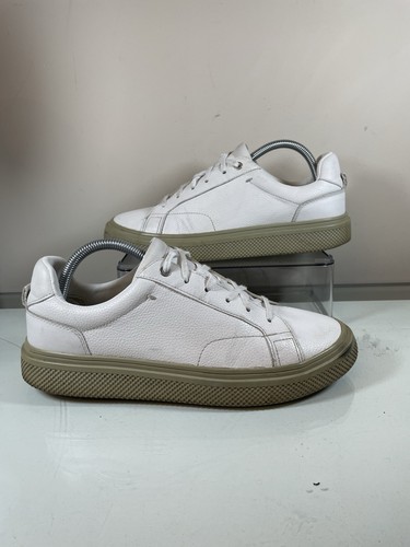 Zara men white leather low - zara,