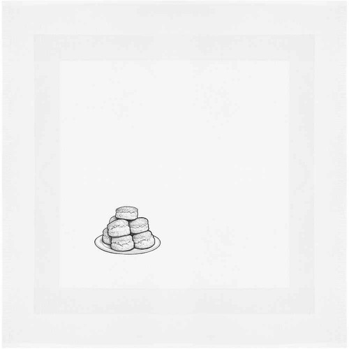 Scones plate napkin - 'scones,