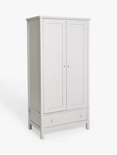 John Lewis Wilton Double Wardrobe Grey