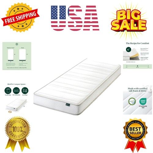 Narrow twin mattress - twin, 30”