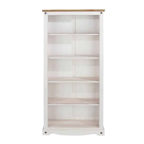 Corona tall bookcase with pine - tall,