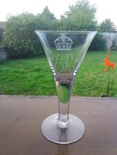 WHITEFRIARS CRYSTAL 1953 CORONATION GOBLET . No. 49