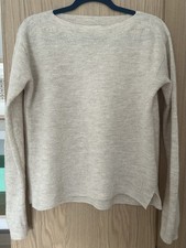 Womens Boiled Wool Jumper In
