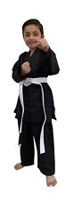 Karate suit Black 7oz polyester 65% & cotton  35% excellent price & quality