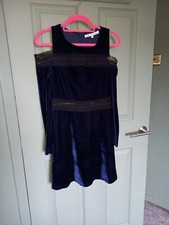 Millie Mackintosh Velvet And Lace Dress Size UK 8 rrp £85