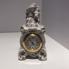 Franklin Mint WORKING Louis V MINIATURE CARTEL CLOCK 1988