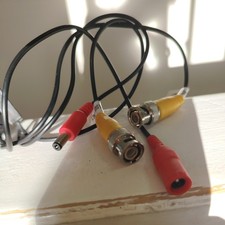 50M BNC DC Power Video Lead CCTV Security Camera DVR Extension Cable