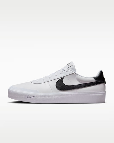 Nike men court shot white - nike, men's
