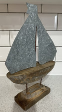 NAIVE FOLK ART SAILING BOAT