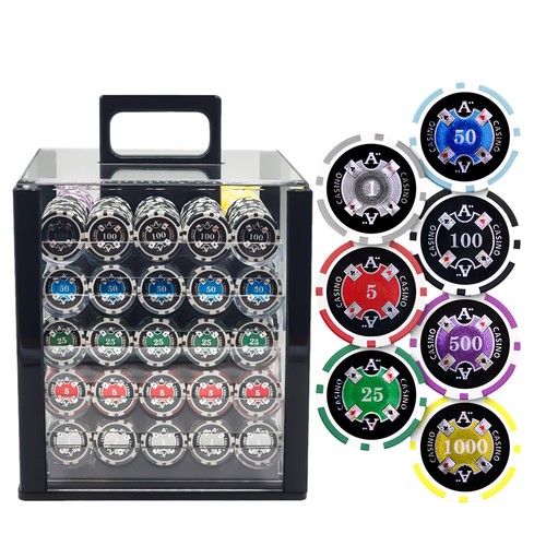 Mrc poker 1000pcs 14g ace - mrc,